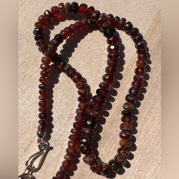 Jay king hessonite garnet beaded necklace - Picture 5 of 7